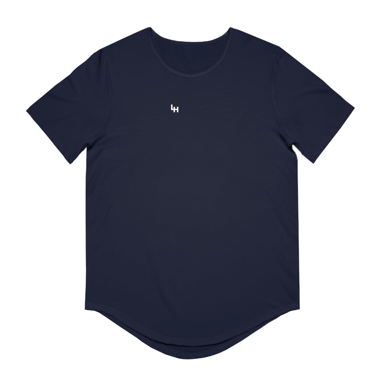 Men's Curved Hem Tee K.I.S.S. LH Emblem