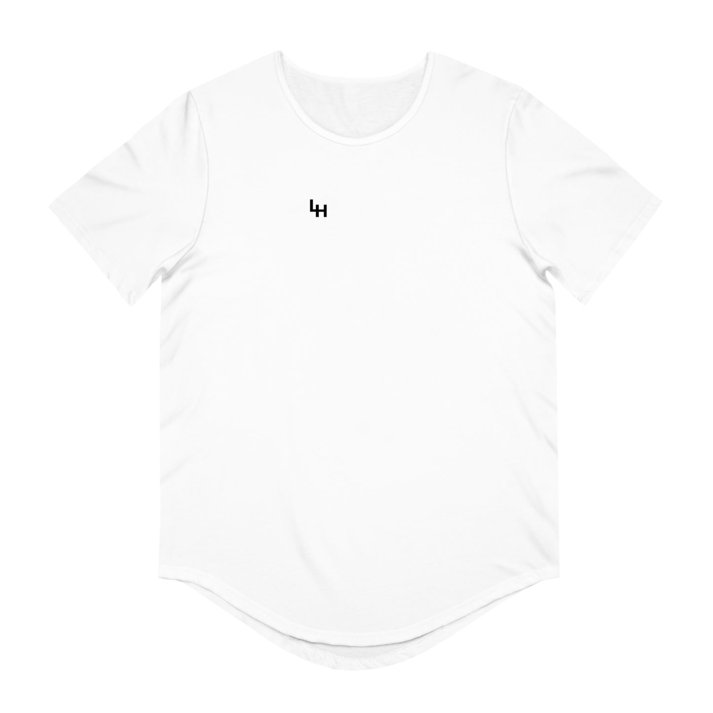Men's Curved Hem Tee K.I.S.S. LH Emblem