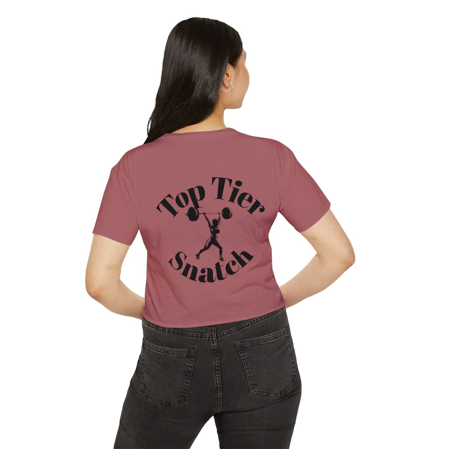 Crop Tee: Top Tier Snatch