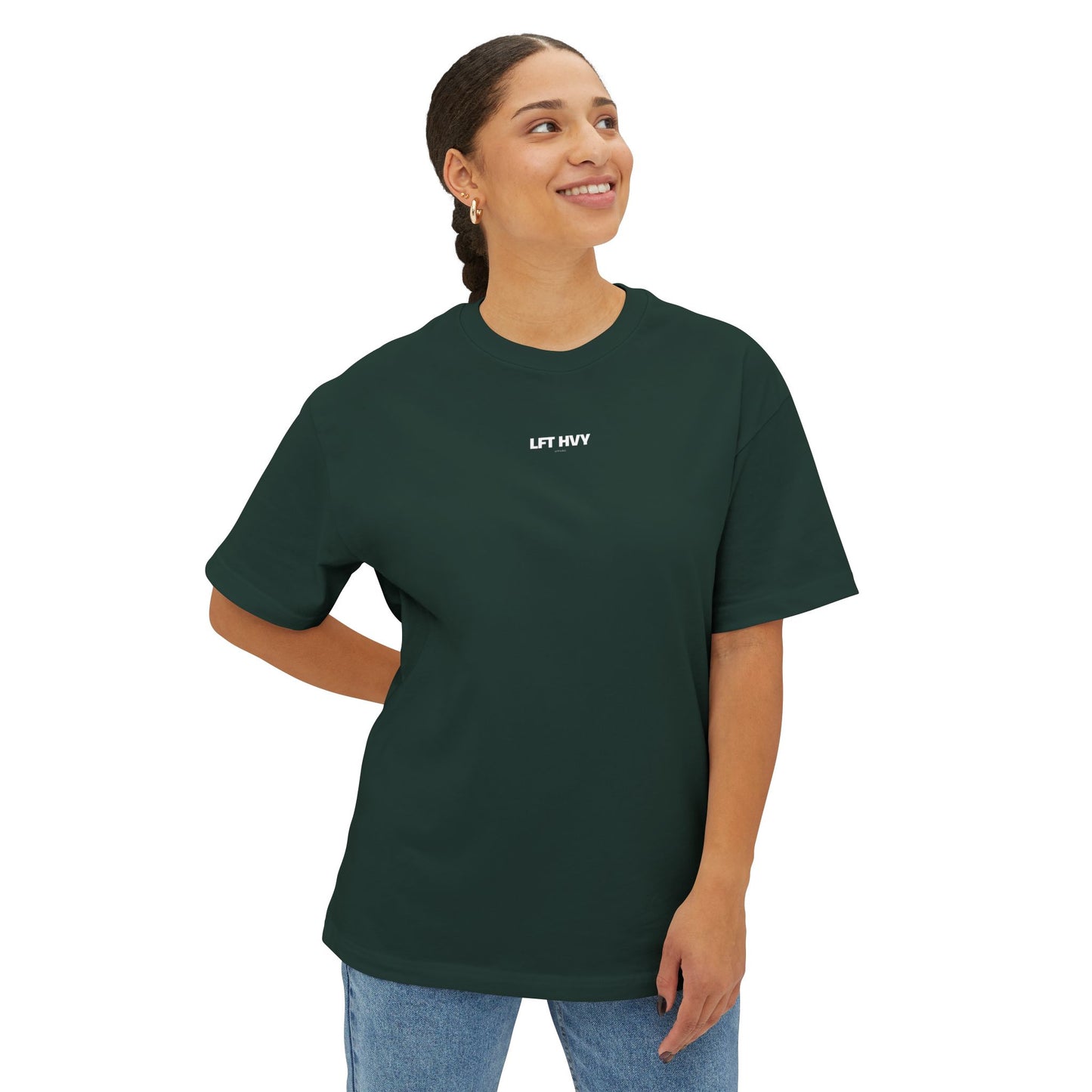 Oversized Boxy Tee - Signature LFT HVY Tee