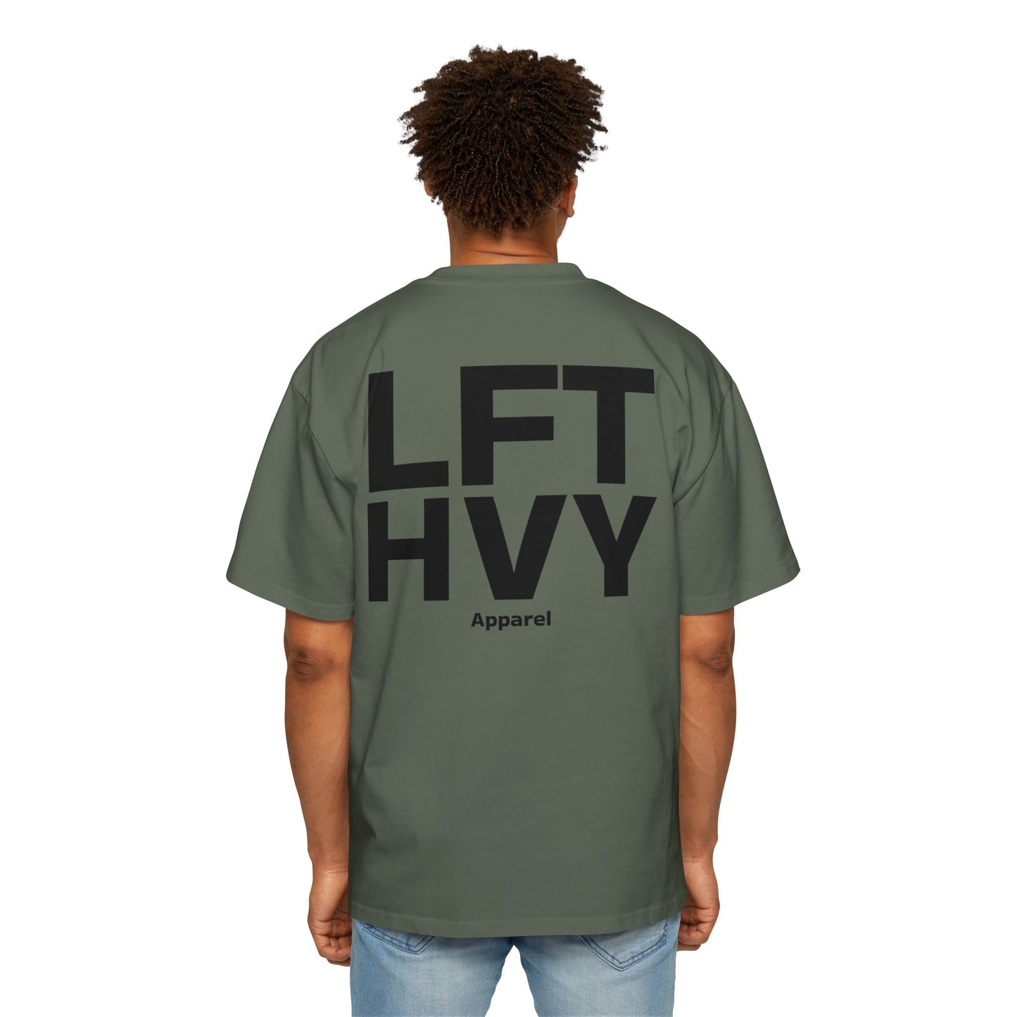 Oversized Tee - LFT HVY Big Back Logo