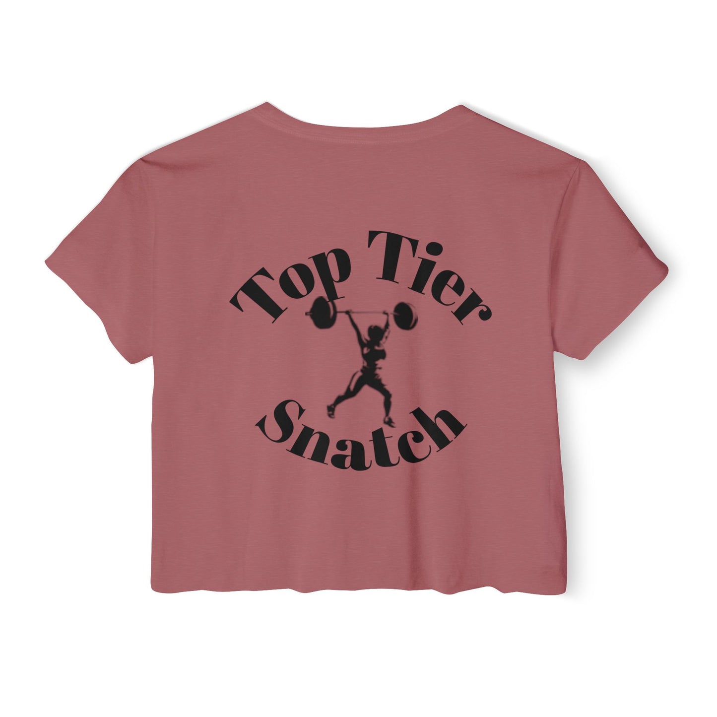 Crop Tee: Top Tier Snatch