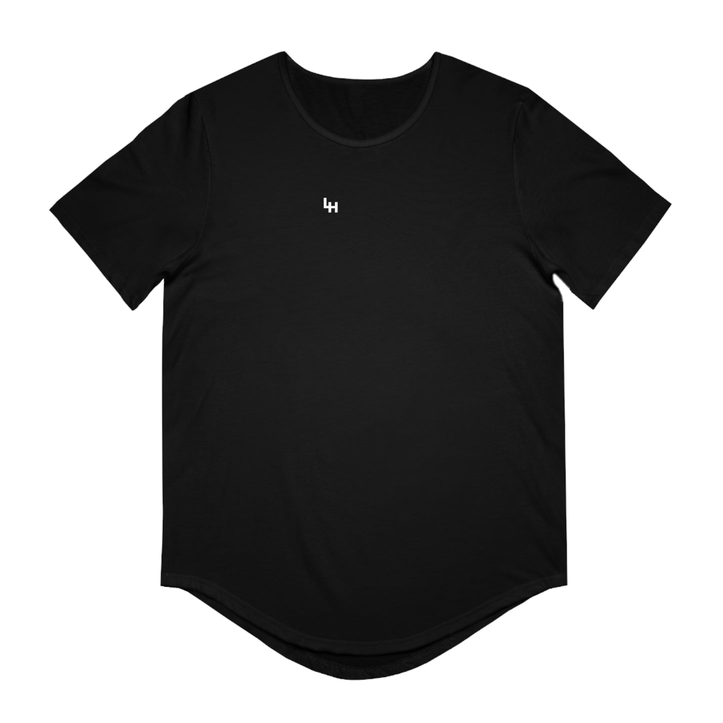 Men's Curved Hem Tee K.I.S.S. LH Emblem