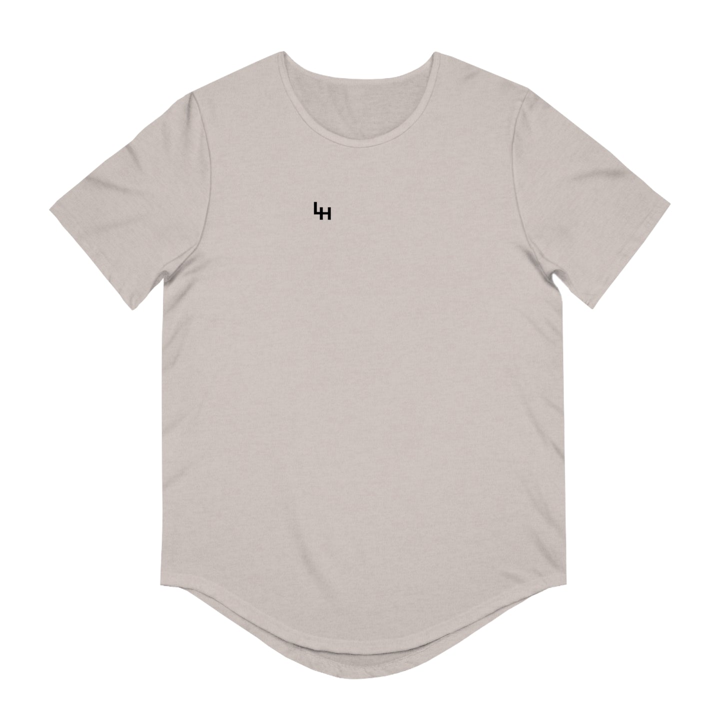 Men's Curved Hem Tee K.I.S.S. LH Emblem