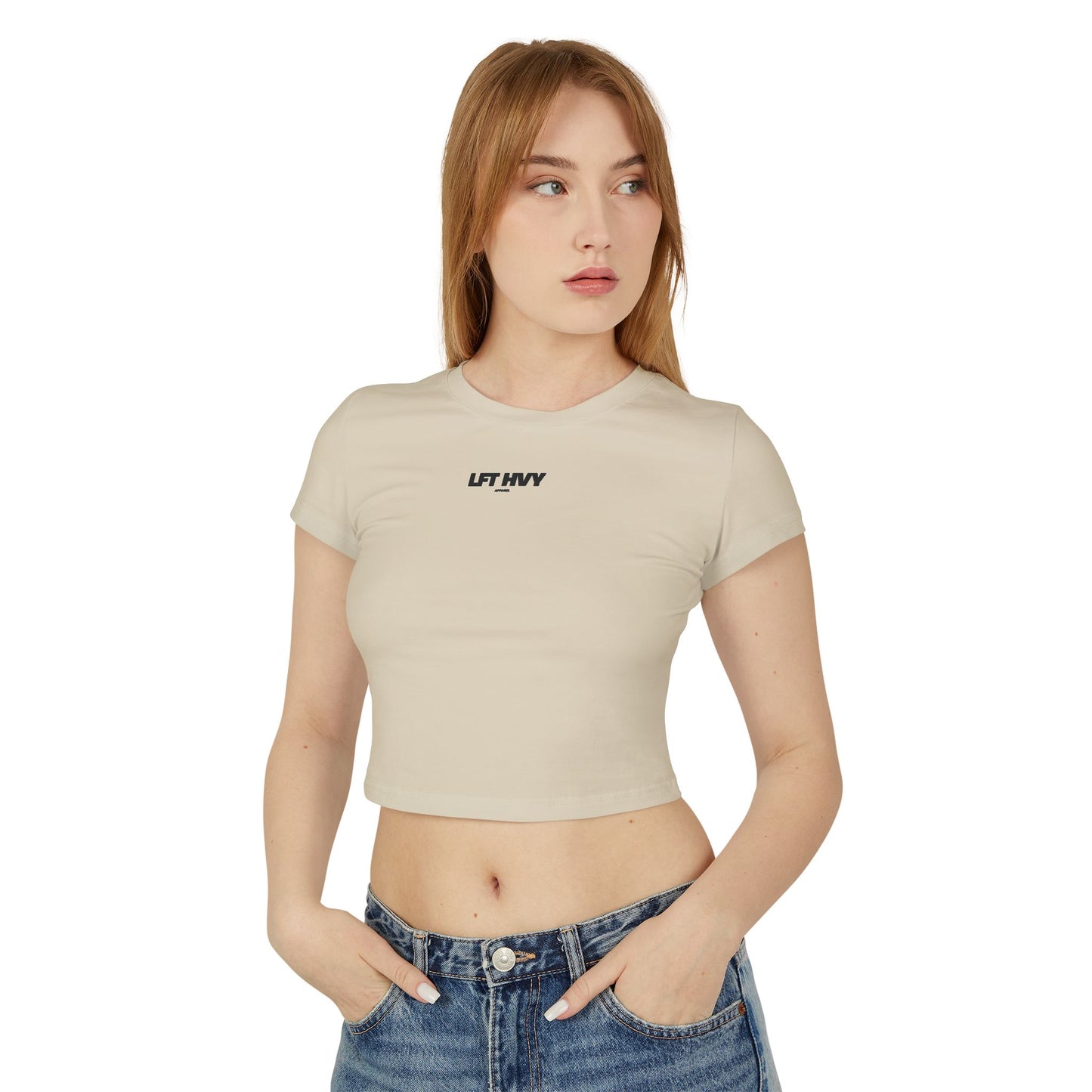 LFTHVY Logo Simple Women's Baby Tee