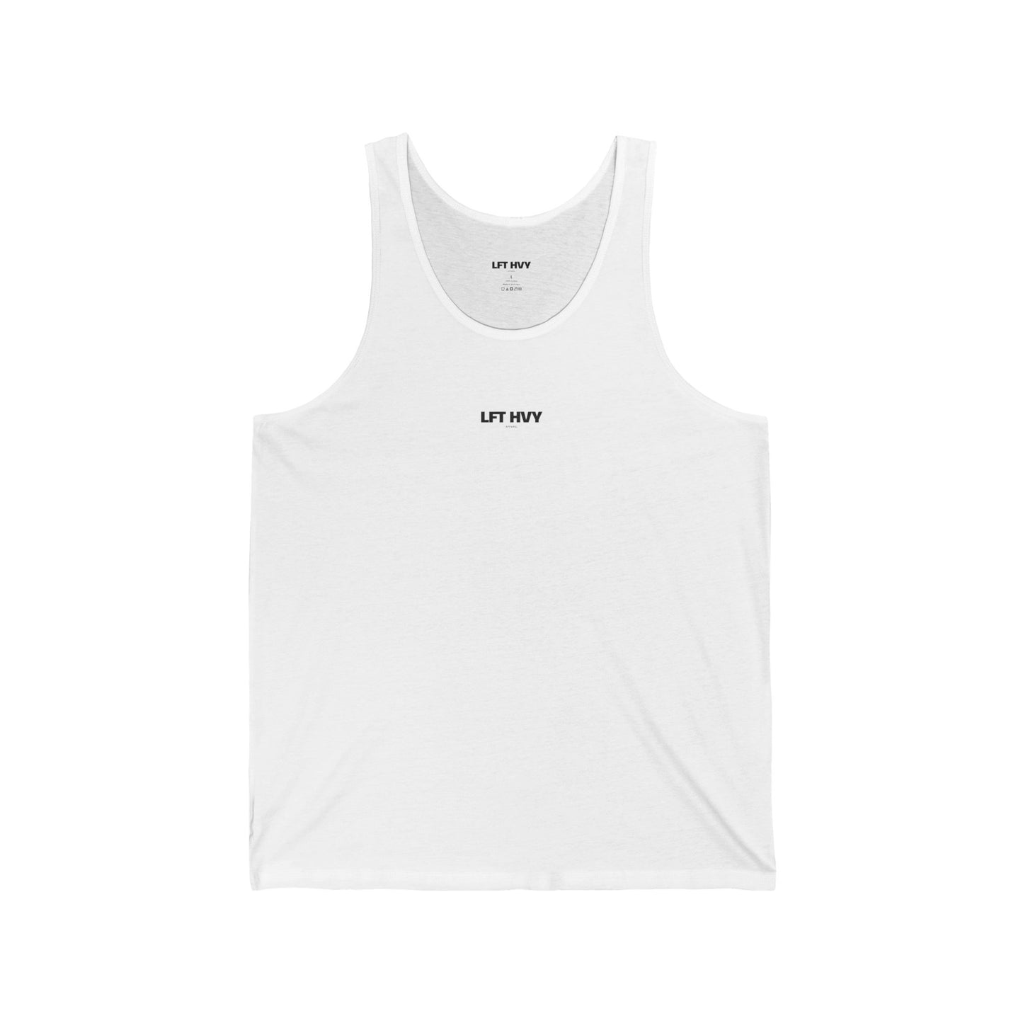Muscle Tank with LFT HVY Vert Logo