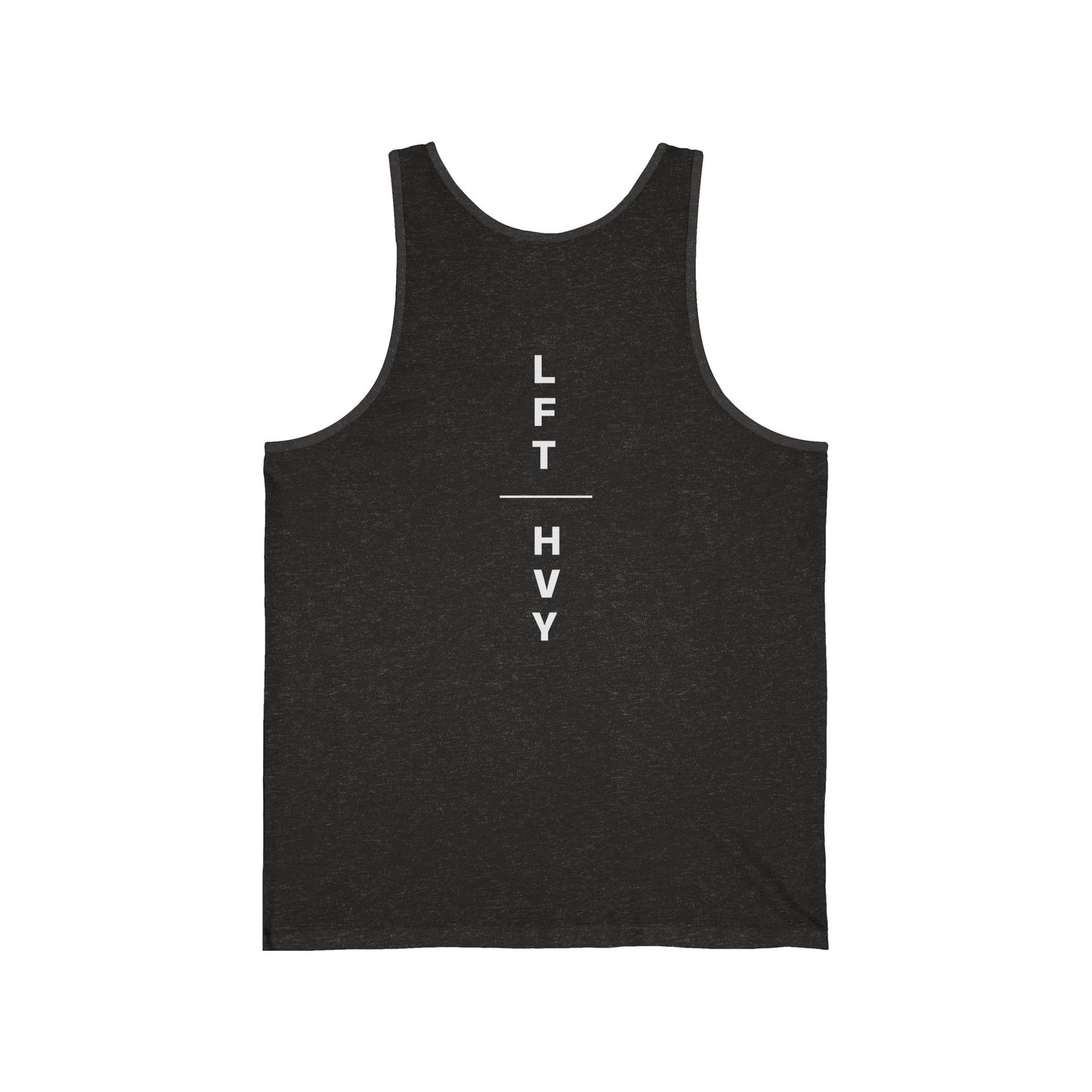 Muscle Tank with LFT HVY Vert Logo