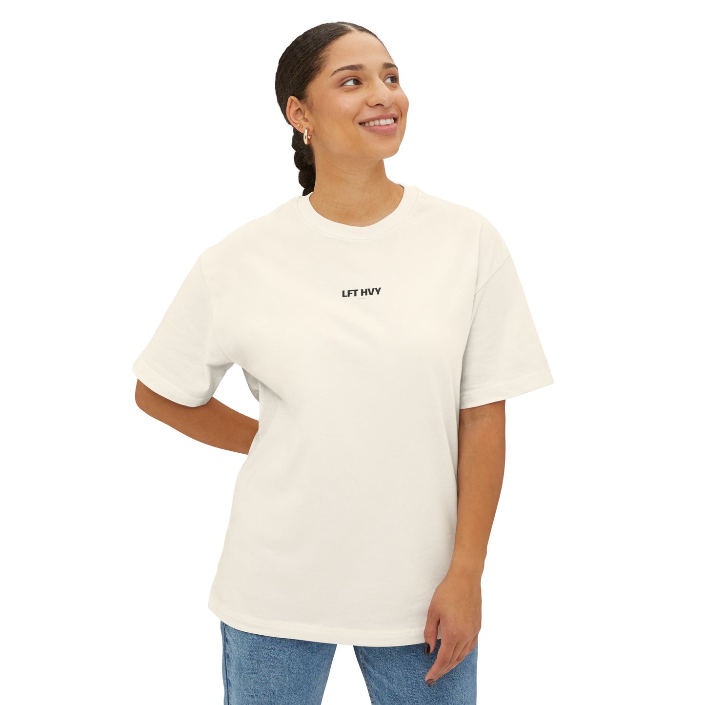 Oversized Boxy Tee - Signature LFT HVY Tee