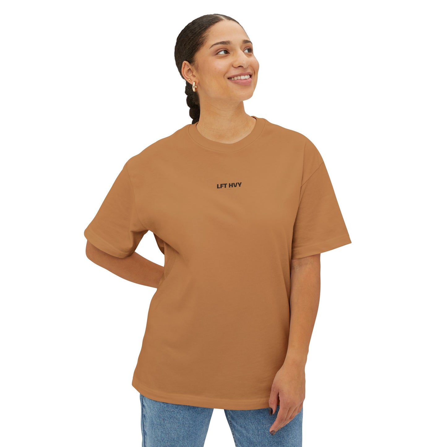 Oversized Boxy Tee - Signature LFT HVY Tee