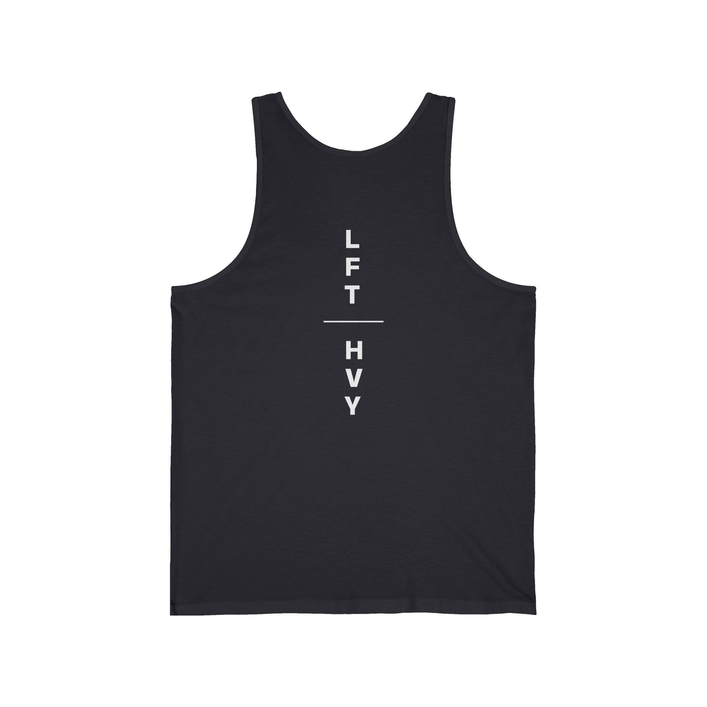 Muscle Tank with LFT HVY Vert Logo
