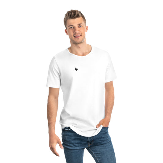 Men's Curved Hem Tee K.I.S.S. LH Emblem