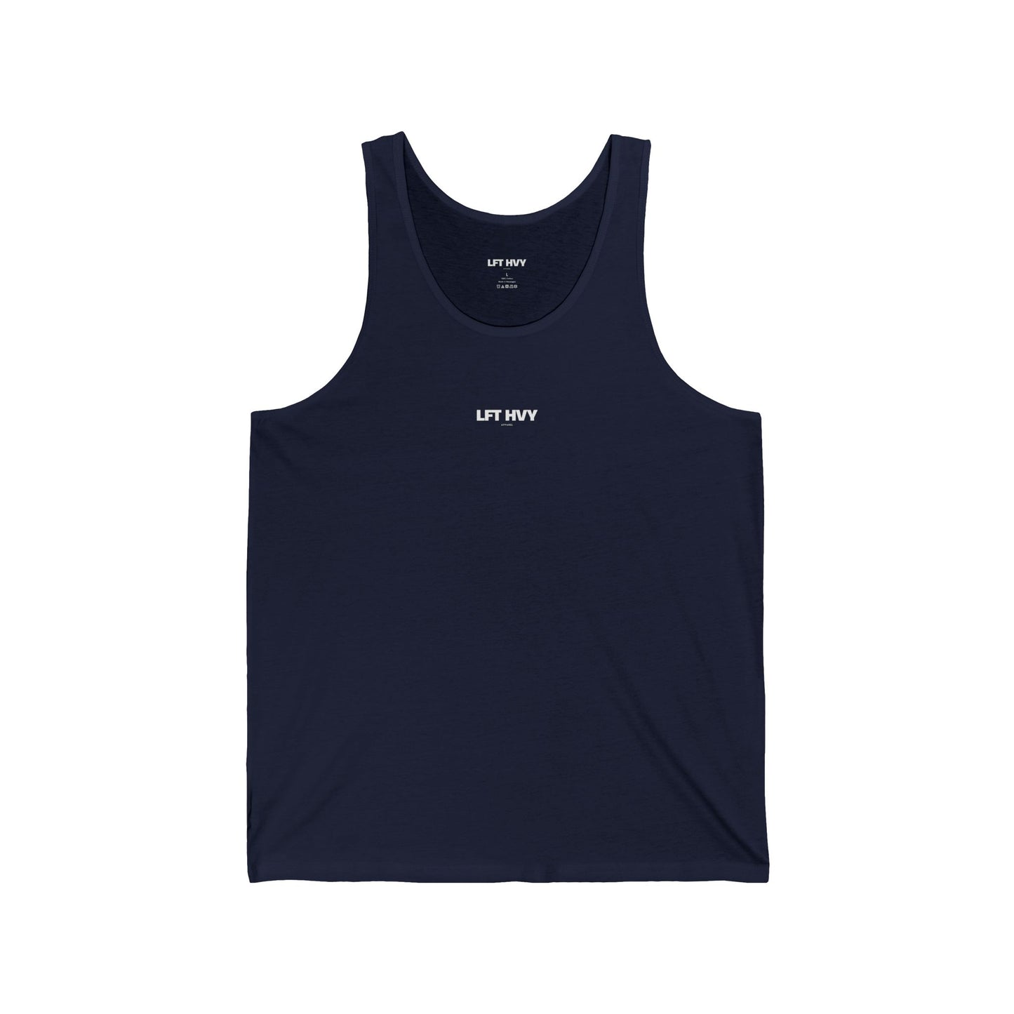 Muscle Tank with LFT HVY Vert Logo