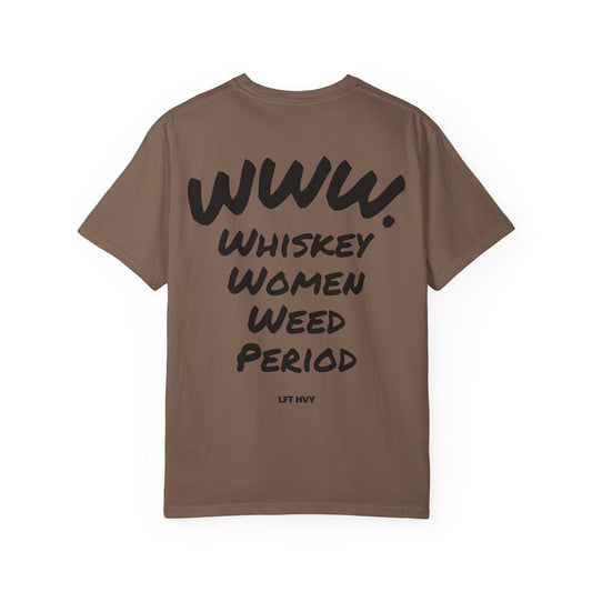 WWW. Whiskey, Weights, Weed - Unisex Tee