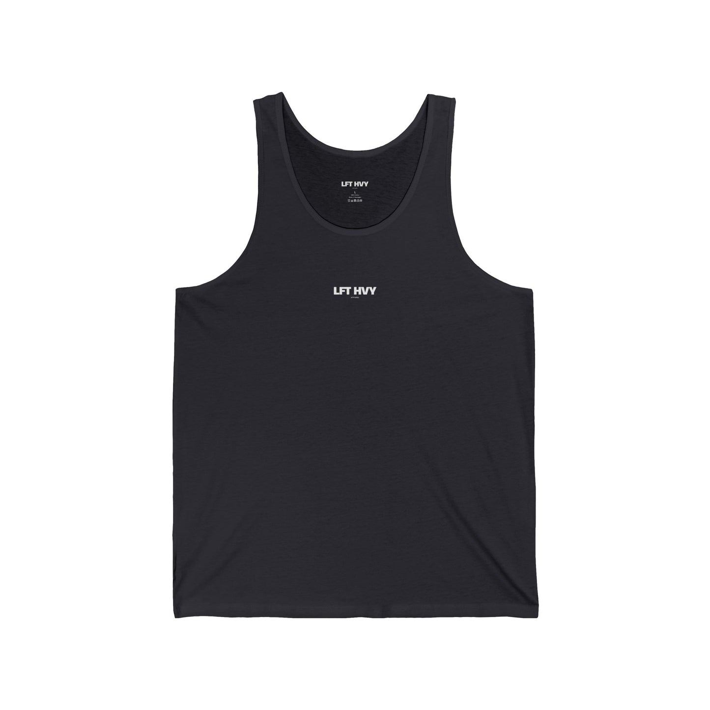 Muscle Tank with LFT HVY Vert Logo