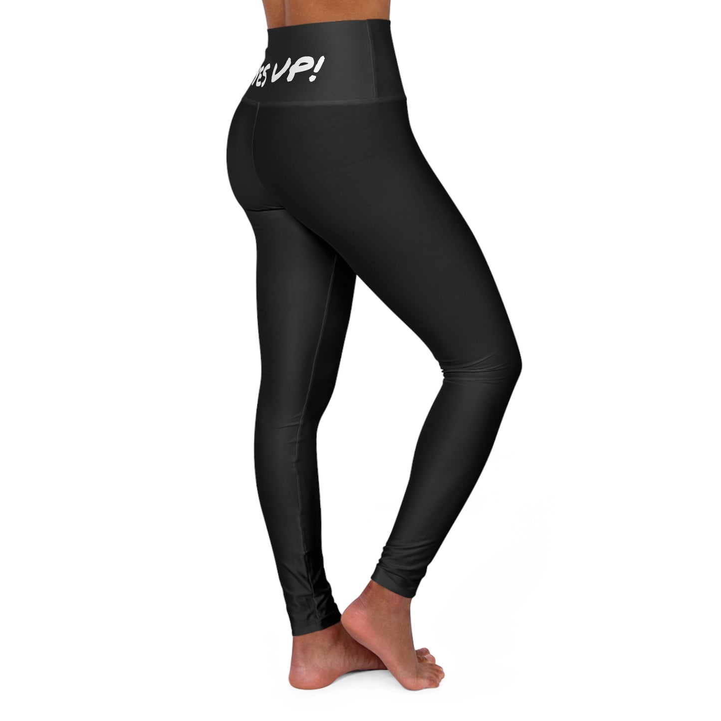 EYES UP! High Waisted Yoga Leggings
