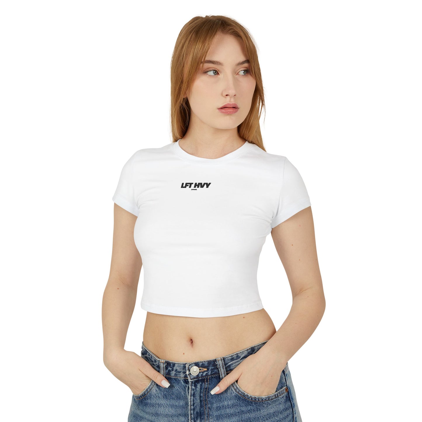 LFTHVY Logo Simple Women's Baby Tee