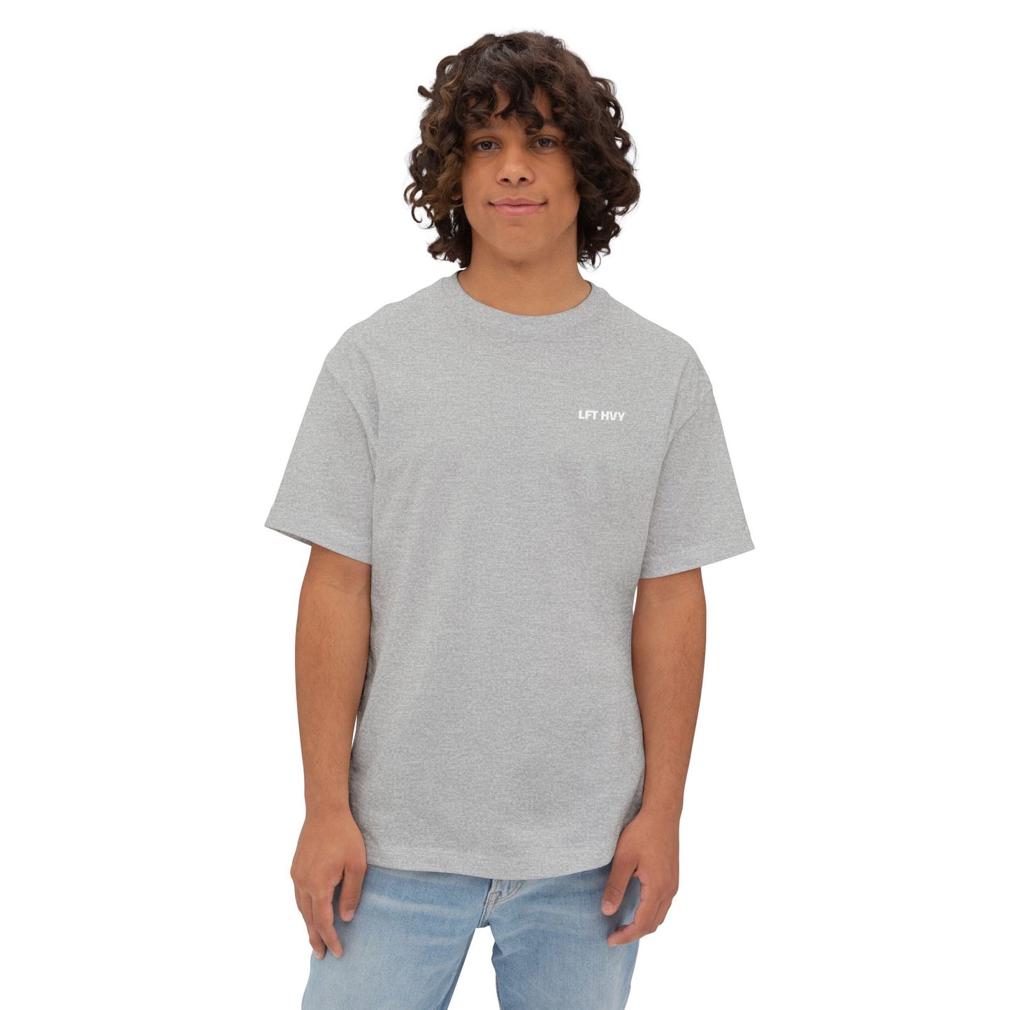 Rack your weights - explicit - Oversized Boxy Tee