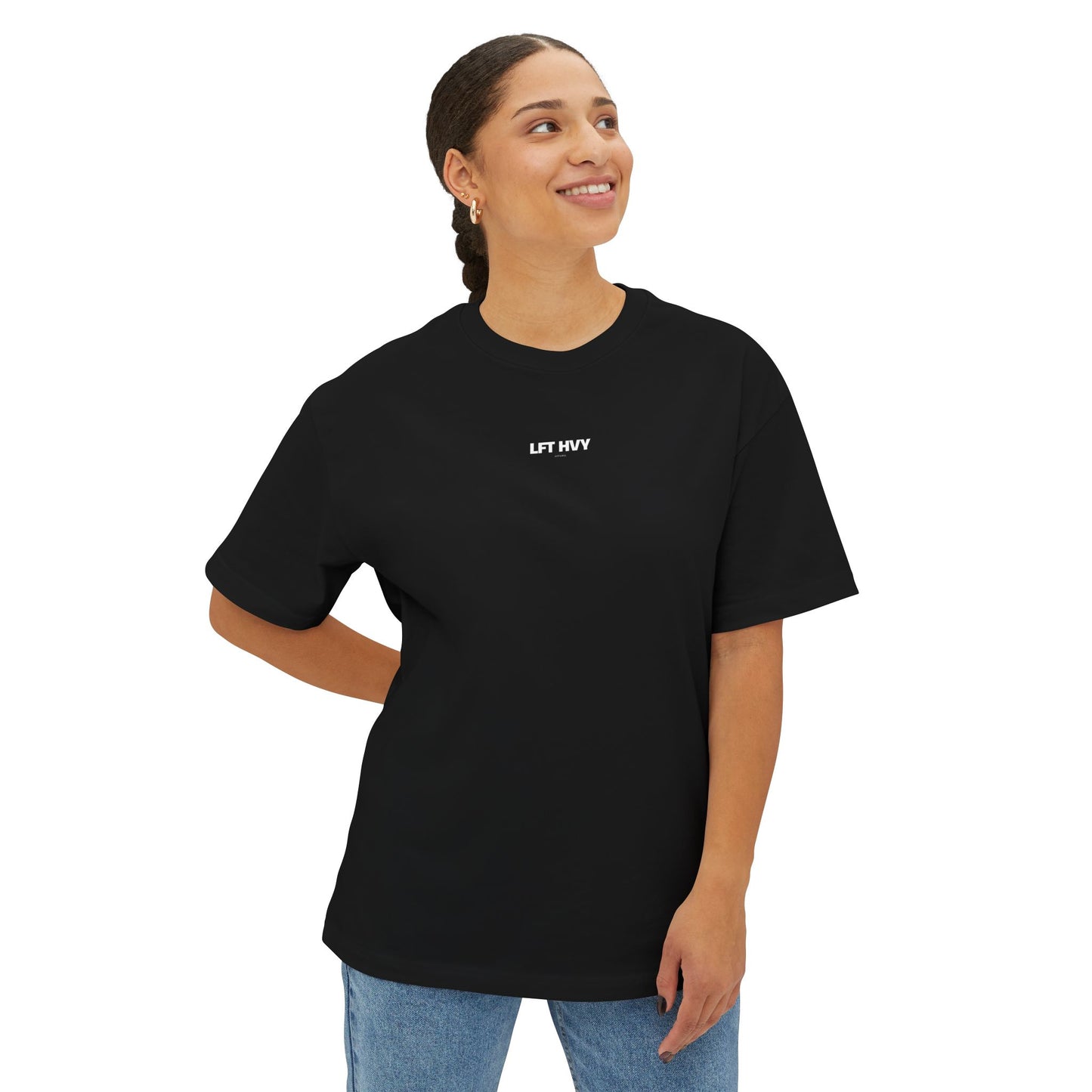 Oversized Boxy Tee - Signature LFT HVY Tee