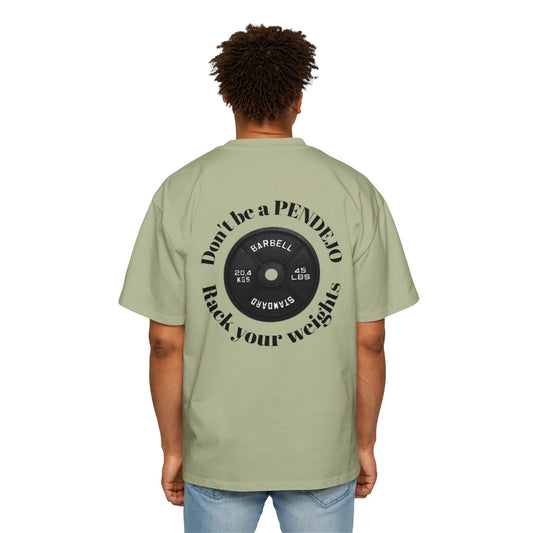 Heavy Oversized Tee, Dont be a Pendejo Pump Cover