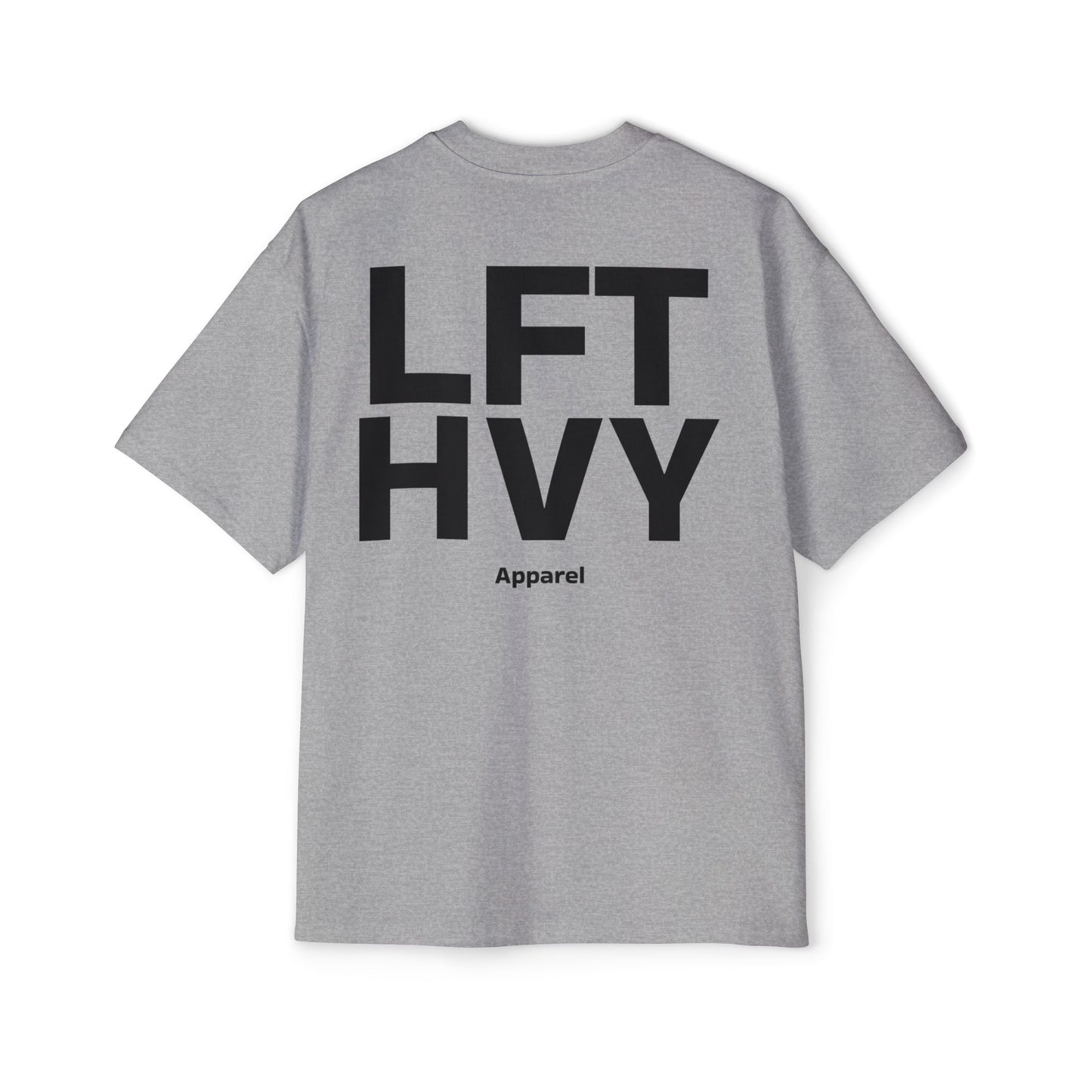 Men's Oversized Tee Simple Emblem T-Shirt