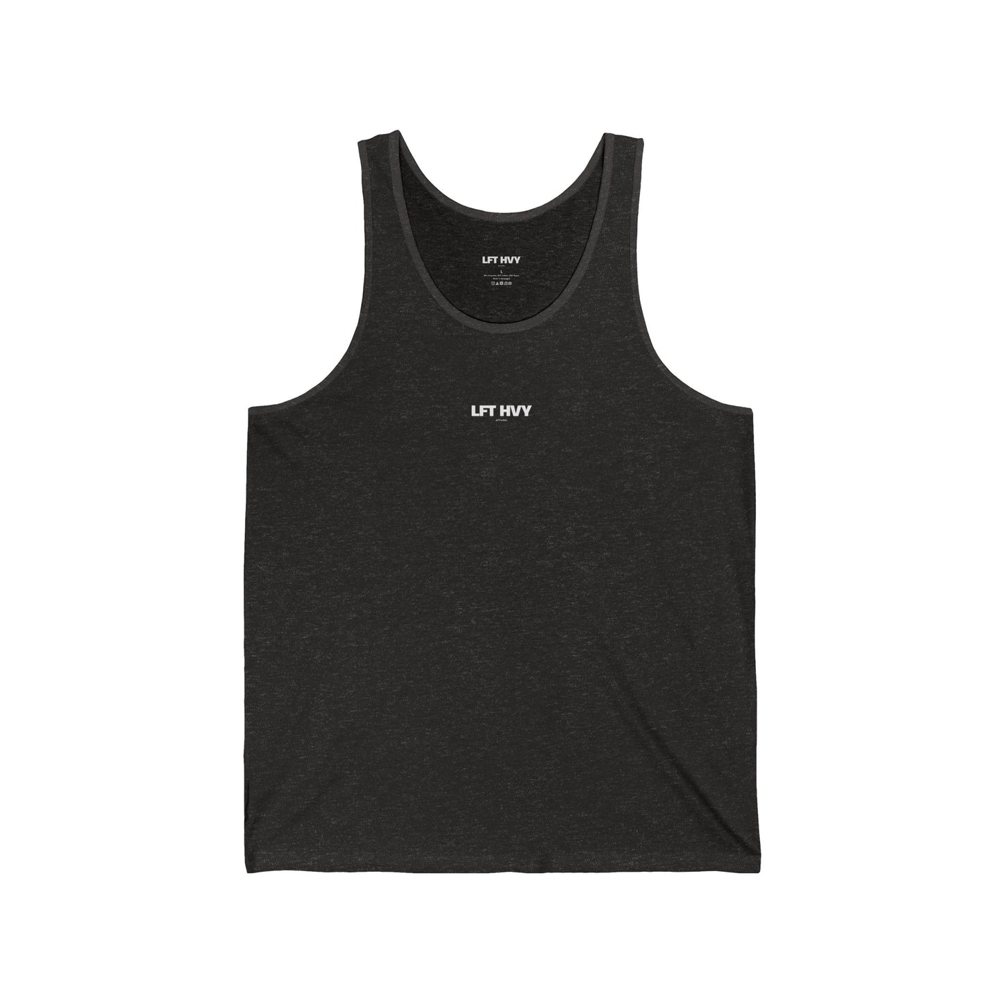 Muscle Tank with LFT HVY Vert Logo