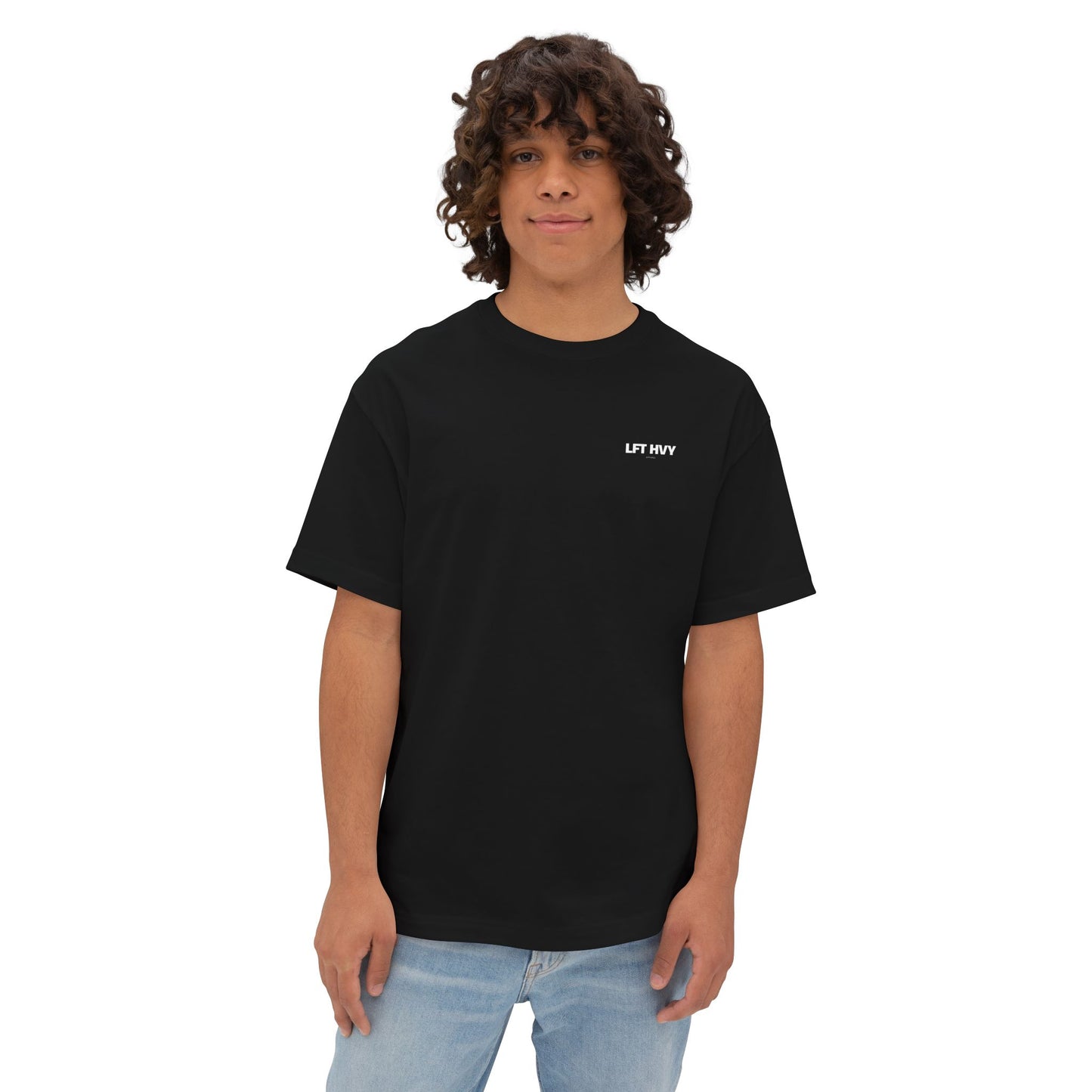 Rack your weights - explicit - Oversized Boxy Tee