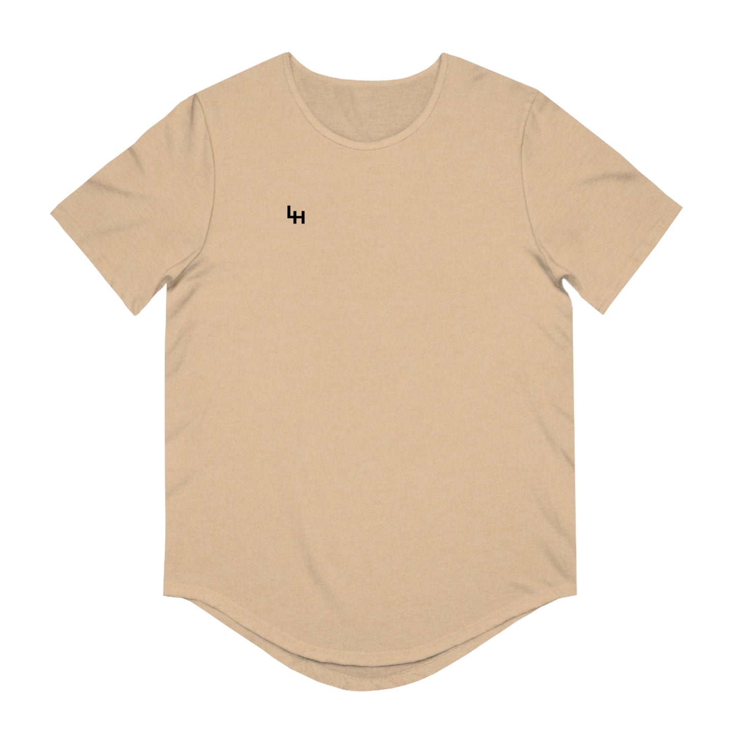 Men's Curved Hem Tee K.I.S.S. LH Emblem