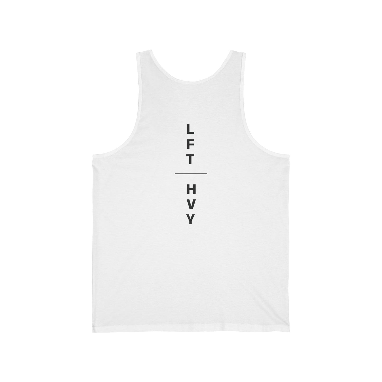 Muscle Tank with LFT HVY Vert Logo