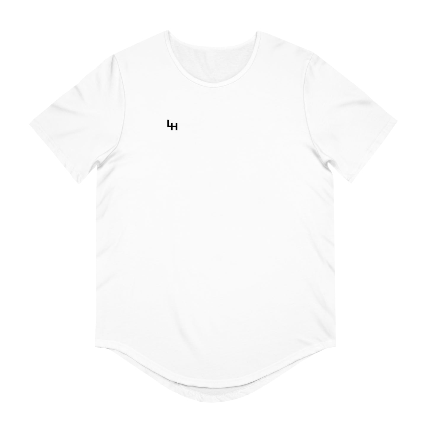 Men's Curved Hem Tee K.I.S.S. LH Emblem