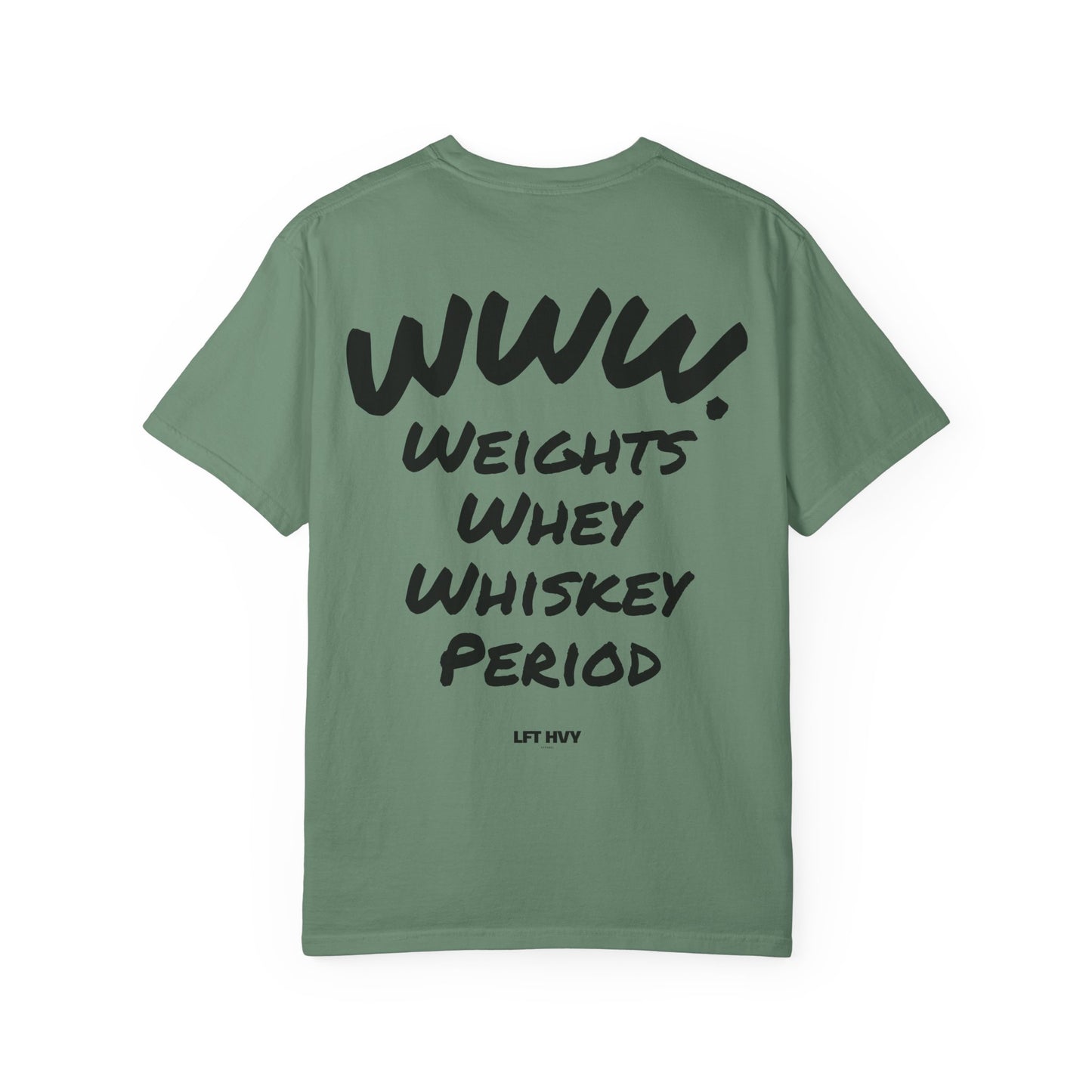 WWW. Weights, Whey, Whiskey - Unisex Tee