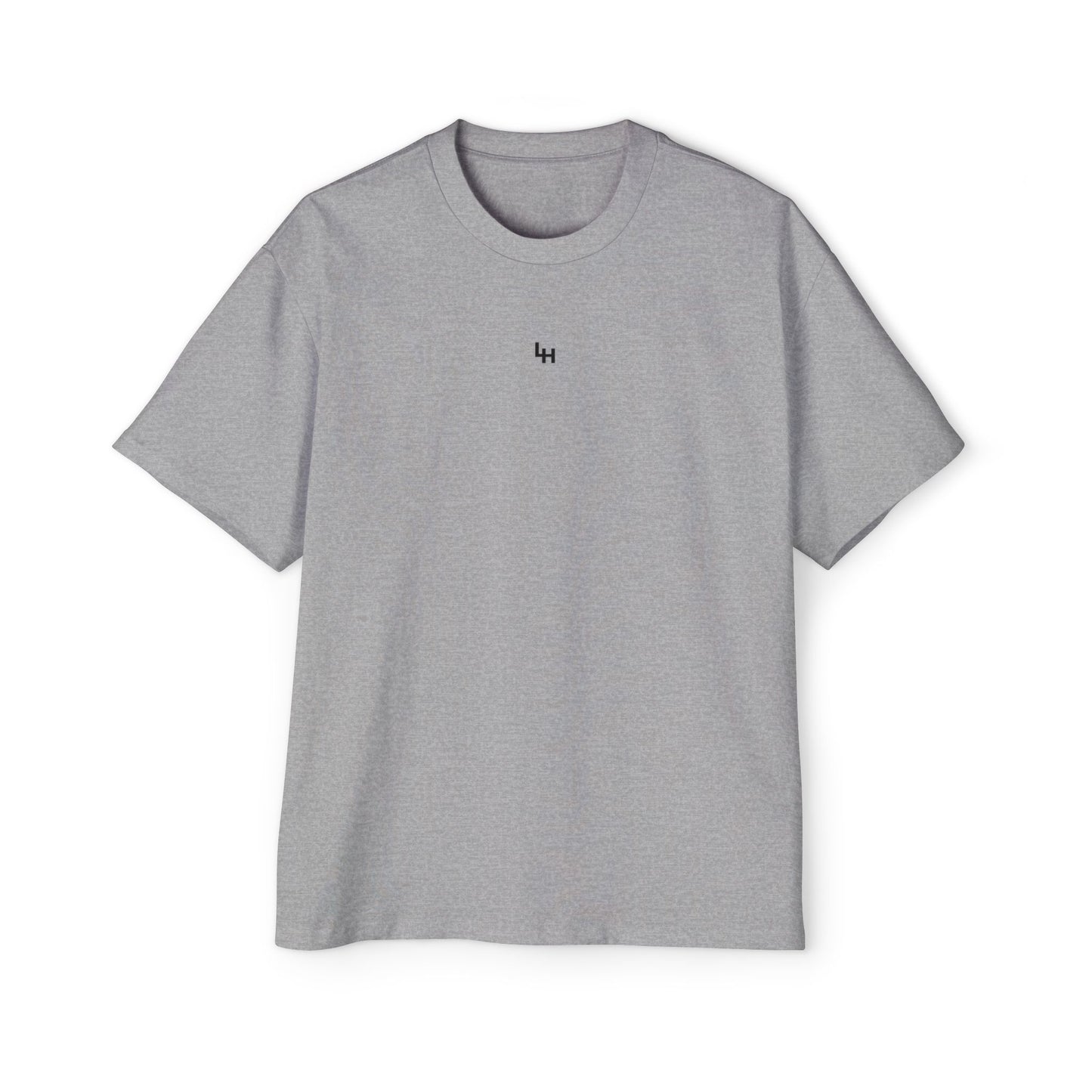 Men's Oversized Tee Simple Emblem T-Shirt