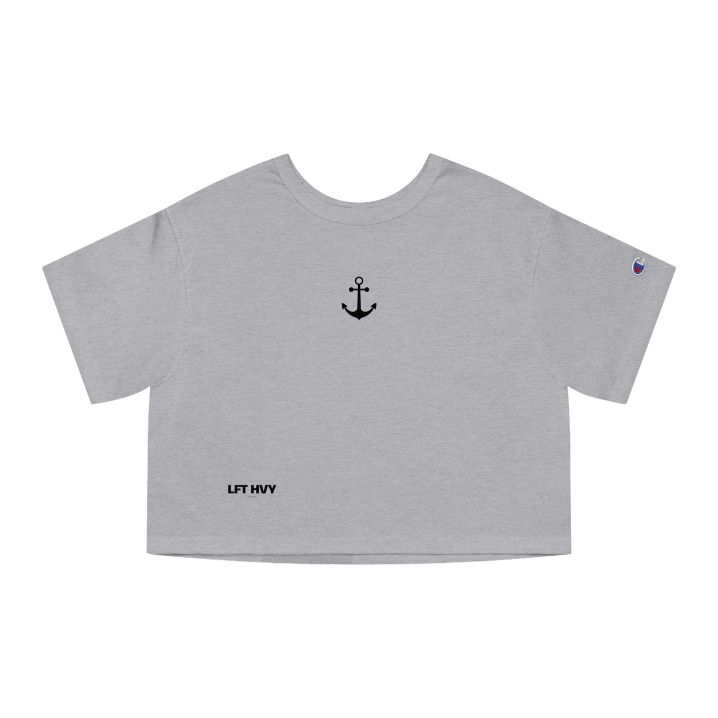 Lift Like a Girl - Cuss Like a Sailor - Cropped Tee