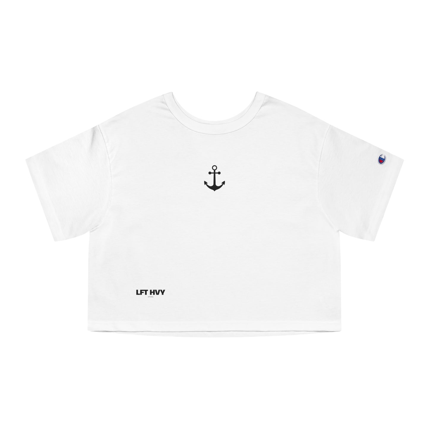 Lift Like a Girl - Cuss Like a Sailor - Cropped Tee